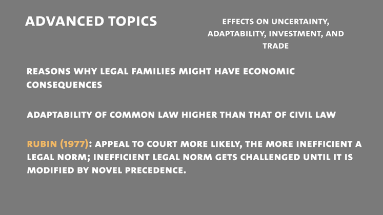 Still large mlea   class 2  part 1   effects on uncertainty  adaptability  investment  trade  regulation   activities. implications and open questions  voigt 