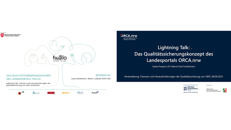 Large lightning talk 1 und 2